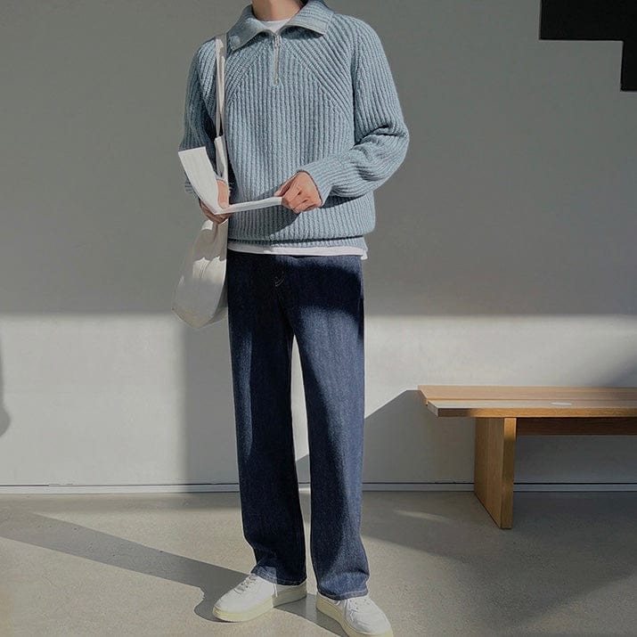 Heracles - Azure Zip-up