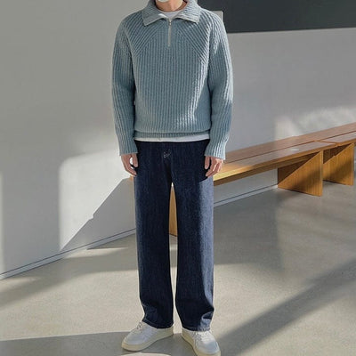 Heracles - Azure Zip-up