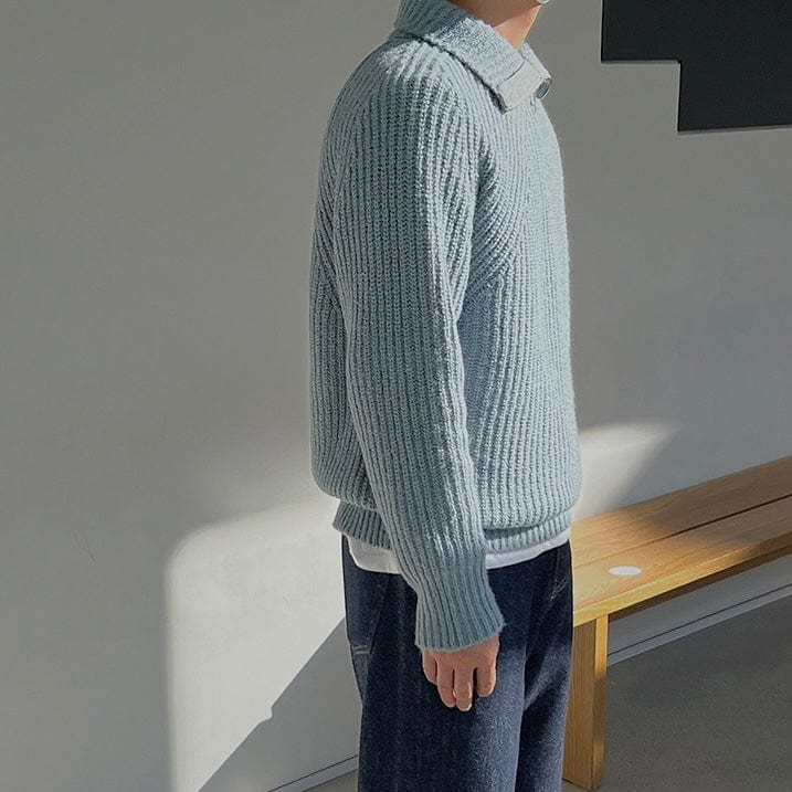 Heracles - Azure Zip-up
