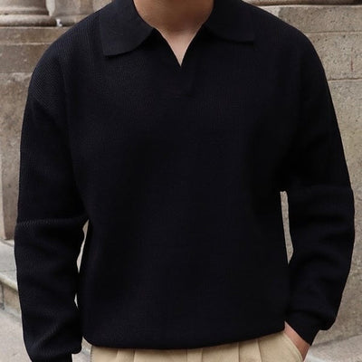 Heracles - Old-Money Waffelstrick-Polo