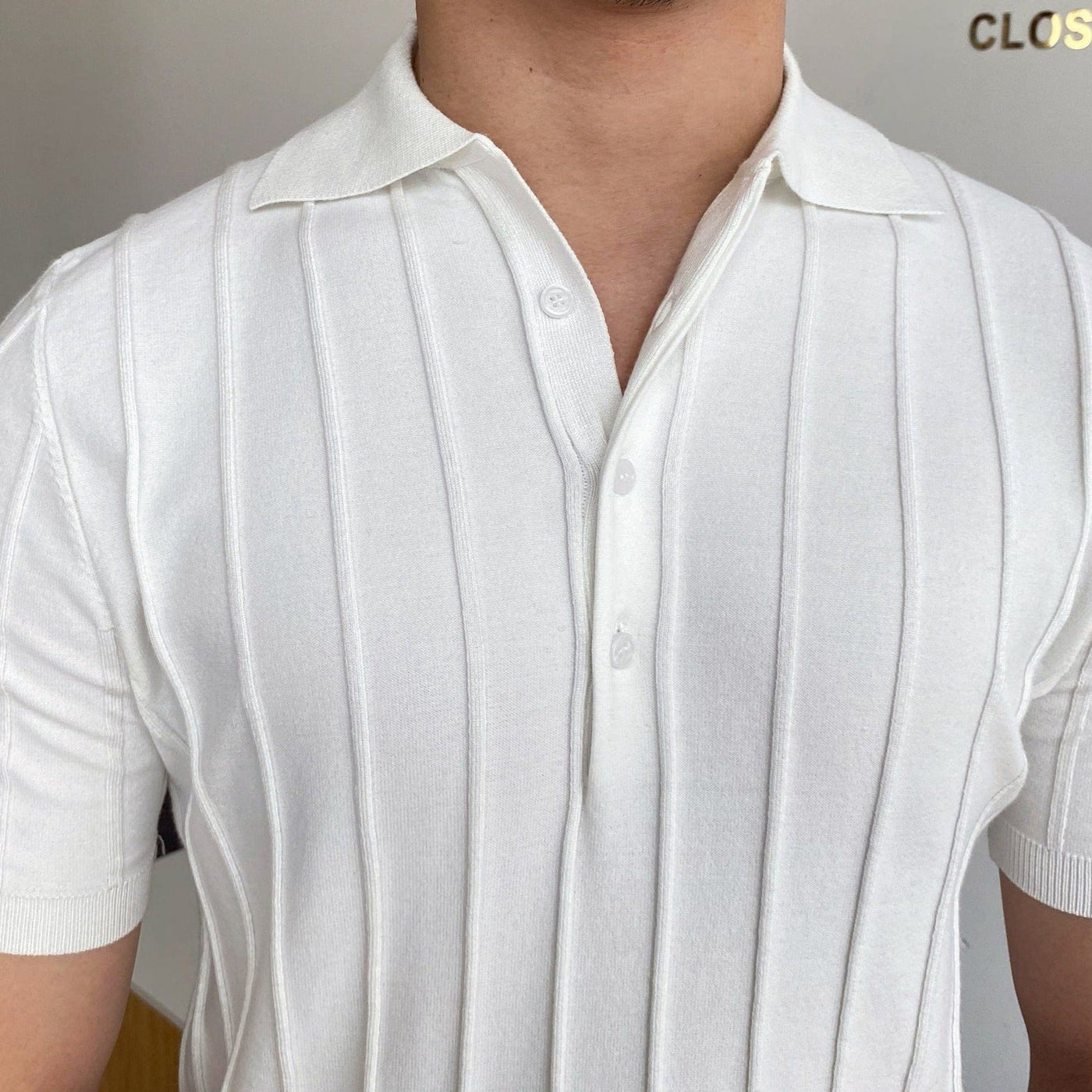 Heracles - Gestreiftes Polo im Old-Money-Stil